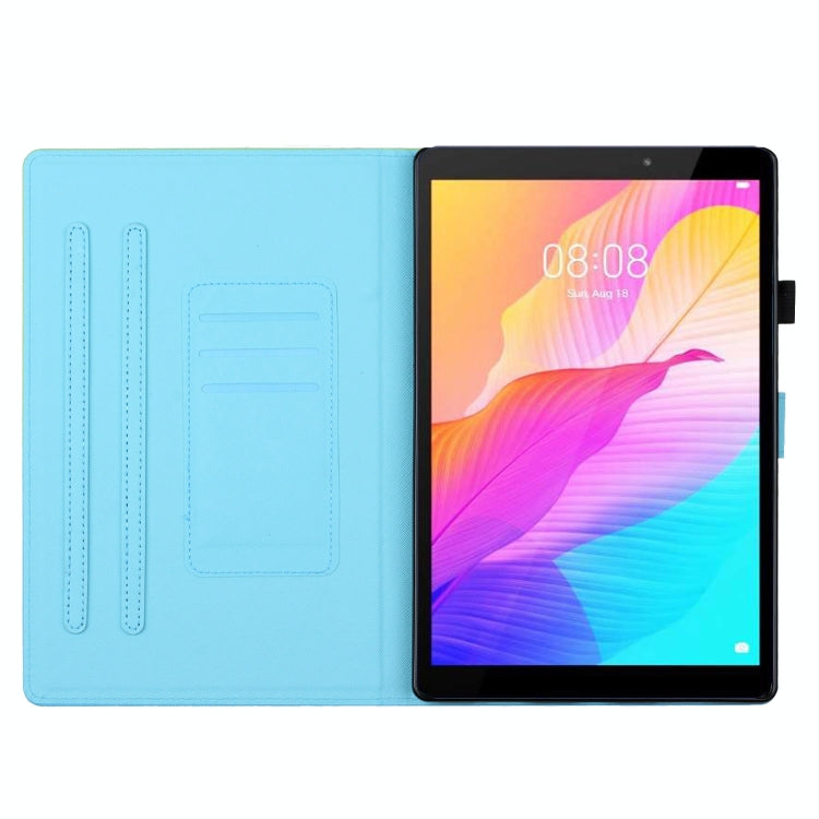 Stitching Gradient Leather Tablet Case, For Amazon Kindle Fire HD8 2020, For Amazon Kindle Fire HD8 / HD8 Plus 2022, For Amazon Kindle Fire HD10 / HD10 Plus 2021, For Amazon Kindle Youth Version 2022, For Amazon Kindle Fire 7 2022                      ...