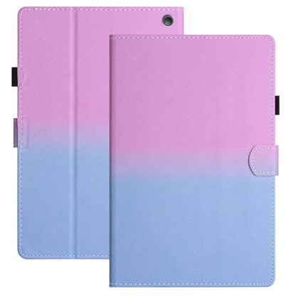 Stitching Gradient Leather Tablet Case, For Amazon Kindle Fire HD8 2020, For Amazon Kindle Fire HD8 / HD8 Plus 2022, For Amazon Kindle Fire HD10 / HD10 Plus 2021, For Amazon Kindle Youth Version 2022, For Amazon Kindle Fire 7 2022                      ...
