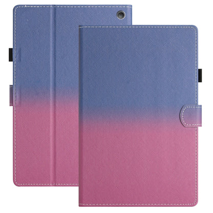 Stitching Gradient Leather Tablet Case, For Amazon Kindle Fire HD8 2020, For Amazon Kindle Fire HD8 / HD8 Plus 2022, For Amazon Kindle Fire HD10 / HD10 Plus 2021, For Amazon Kindle Youth Version 2022, For Amazon Kindle Fire 7 2022                      ...