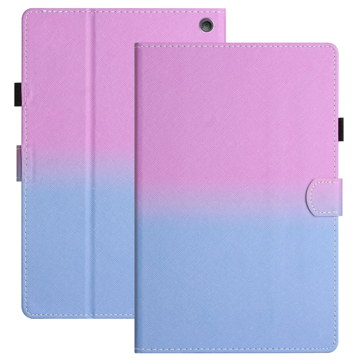 Stitching Gradient Leather Tablet Case, For Amazon Kindle Fire HD8 2020, For Amazon Kindle Fire HD8 / HD8 Plus 2022, For Amazon Kindle Fire HD10 / HD10 Plus 2021, For Amazon Kindle Youth Version 2022, For Amazon Kindle Fire 7 2022                      ...