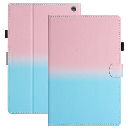 Stitching Gradient Leather Tablet Case, For Amazon Kindle Fire HD8 2020, For Amazon Kindle Fire HD8 / HD8 Plus 2022, For Amazon Kindle Fire HD10 / HD10 Plus 2021, For Amazon Kindle Youth Version 2022, For Amazon Kindle Fire 7 2022                      ...