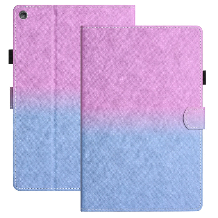 Stitching Gradient Leather Tablet Case, For Amazon Kindle Fire HD8 2020, For Amazon Kindle Fire HD8 / HD8 Plus 2022, For Amazon Kindle Fire HD10 / HD10 Plus 2021, For Amazon Kindle Youth Version 2022, For Amazon Kindle Fire 7 2022                      ...