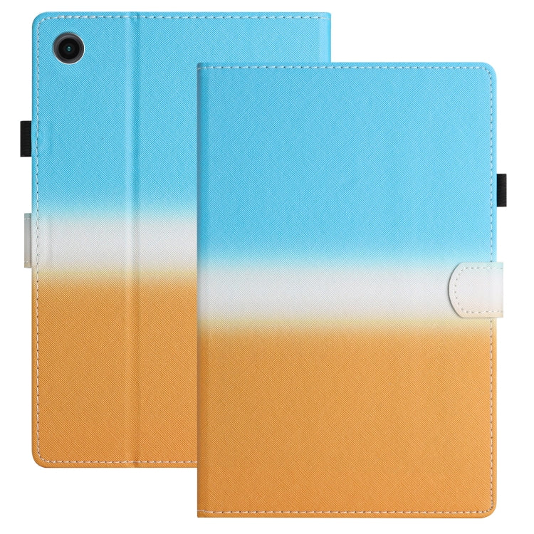 Stitching Gradient Leather Tablet Case, For Amazon Kindle Fire HD8 2020, For Amazon Kindle Fire HD8 / HD8 Plus 2022, For Amazon Kindle Fire HD10 / HD10 Plus 2021, For Amazon Kindle Youth Version 2022, For Amazon Kindle Fire 7 2022                      ...