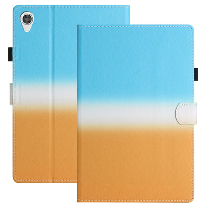 Stitching Gradient Leather Tablet Case, For Samsung Galaxy Tab A8 2021 X205 / X200, For Samsung Galaxy Tab S6 Lite SM-P610, For Lenovo Tab M10 Plus 10.6 3rd Gen 2022, For Lenovo Tab M10 HD Gen 2, For Lenovo M10 Plus, For iPad 10th Gen 10.9 2022        ...
