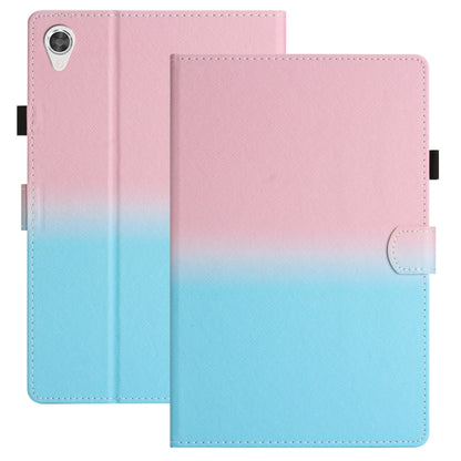 Stitching Gradient Leather Tablet Case, For Samsung Galaxy Tab A8 2021 X205 / X200, For Samsung Galaxy Tab S6 Lite SM-P610, For Lenovo Tab M10 Plus 10.6 3rd Gen 2022, For Lenovo Tab M10 HD Gen 2, For Lenovo M10 Plus, For iPad 10th Gen 10.9 2022        ...