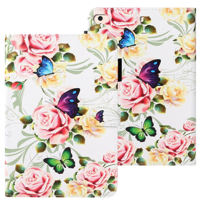Cross Texture Painted Horizontal  Leather Case with Sleep / Wake-up Function & Card Slot & Holder & Wallet, For iPad 10.2, For iPad Air, For iPad Air 2, For iPad 9.7 inch (2017), For iPad 9.7 (2018), For iPad Pro 9.7, For iPad Mini / 5 / 4 / 3 / 2 /1  ...