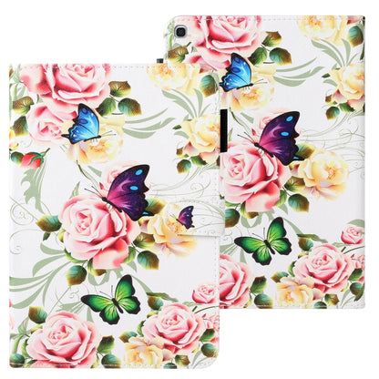 Cross Texture Painted Horizontal  Leather Case with Sleep / Wake-up Function & Card Slot & Holder & Wallet, For iPad 10.2, For iPad Air, For iPad Air 2, For iPad 9.7 inch (2017), For iPad 9.7 (2018), For iPad Pro 9.7, For iPad Mini / 5 / 4 / 3 / 2 /1  ...