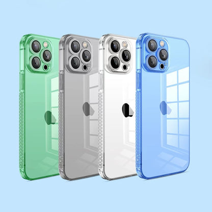 Straight Edge Shockproof Anti-skid TPU Phone Case, For iPhone 11, For iPhone 11 Pro Max, For iPhone X / XS, For iPhone XS Max, For iPhone XR, For iPhone 8 Plus / 7 Plus, For iPhone 6, For iPhone 6 Plus