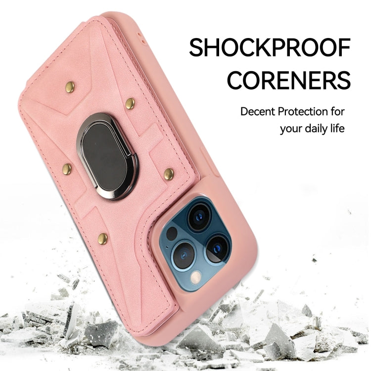 Armor Ring Wallet Back Cover Phone Case, For iPhone 11 Pro, For iPhone 11 Pro Max, For iPhone X / XS, For iPhone XR, For iPhone XS Max, For iPhone SE 2022 / 2020 / 8 / 7, For iPhone 8 Plus / 7 Plus