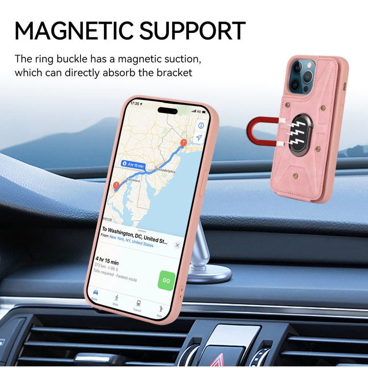 Armor Ring Wallet Back Cover Phone Case, For iPhone 11 Pro, For iPhone 11 Pro Max, For iPhone X / XS, For iPhone XR, For iPhone XS Max, For iPhone SE 2022 / 2020 / 8 / 7, For iPhone 8 Plus / 7 Plus
