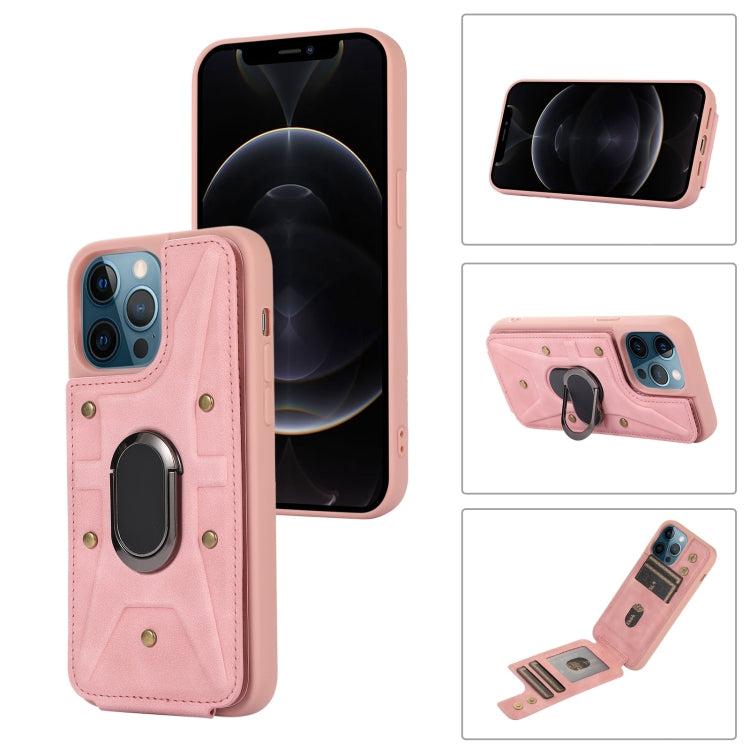 Armor Ring Wallet Back Cover Phone Case, For iPhone 11 Pro, For iPhone 11 Pro Max, For iPhone X / XS, For iPhone XR, For iPhone XS Max, For iPhone SE 2022 / 2020 / 8 / 7, For iPhone 8 Plus / 7 Plus