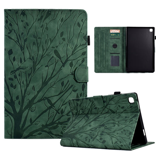 Fortune Tree Pressure Flower PU Tablet Case with Wake-up / Sleep Function, For iPad 10.2 2019 2020 / iPad 10.5 2017 2019, For iPad 10.9 2022 / 2025, For iPad Air / Air 2 / 9.7 2017 2018, For iPad Pro 11 / Air 4 10.9 2020 / Air 5 10.9                   ...