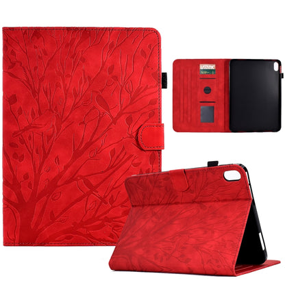 Fortune Tree Pressure Flower PU Tablet Case with Wake-up / Sleep Function, For iPad 10.2 2019 2020 / iPad 10.5 2017 2019, For iPad 10.9 2022 / 2025, For iPad Air / Air 2 / 9.7 2017 2018, For iPad Pro 11 / Air 4 10.9 2020 / Air 5 10.9                   ...