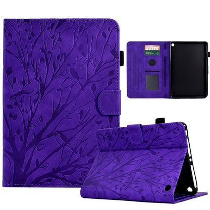 Fortune Tree Pressure Flower PU Tablet Case with Wake-up / Sleep Function, For iPad 10.2 2019 2020 / iPad 10.5 2017 2019, For iPad 10.9 2022 / 2025, For iPad Air / Air 2 / 9.7 2017 2018, For iPad Pro 11 / Air 4 10.9 2020 / Air 5 10.9                   ...
