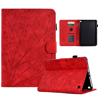 Fortune Tree Pressure Flower PU Tablet Case with Wake-up / Sleep Function, For iPad 10.2 2019 2020 / iPad 10.5 2017 2019, For iPad 10.9 2022 / 2025, For iPad Air / Air 2 / 9.7 2017 2018, For iPad Pro 11 / Air 4 10.9 2020 / Air 5 10.9                   ...
