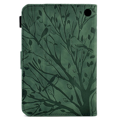 Fortune Tree Pressure Flower PU Tablet Case with Wake-up / Sleep Function, For Amazon Fire 7 2022, For Amazon Kindle Paperwhite / 2 / 3 / 4, For Amazon Kindle Paperwhite 2021, For Lenovo M10 HD 2nd X306X, For Huawei MatePad SE                          ...