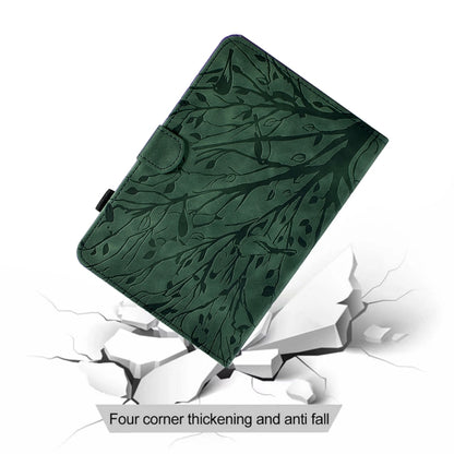 Fortune Tree Pressure Flower PU Tablet Case with Wake-up / Sleep Function, For Amazon Fire 7 2022, For Amazon Kindle Paperwhite / 2 / 3 / 4, For Amazon Kindle Paperwhite 2021, For Lenovo M10 HD 2nd X306X, For Huawei MatePad SE                          ...