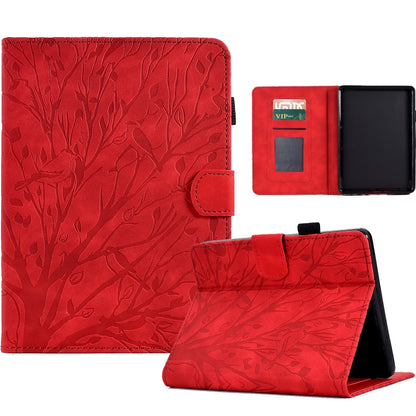 Fortune Tree Pressure Flower PU Tablet Case with Wake-up / Sleep Function, For Amazon Fire 7 2022, For Amazon Kindle Paperwhite / 2 / 3 / 4, For Amazon Kindle Paperwhite 2021, For Lenovo M10 HD 2nd X306X, For Huawei MatePad SE                          ...