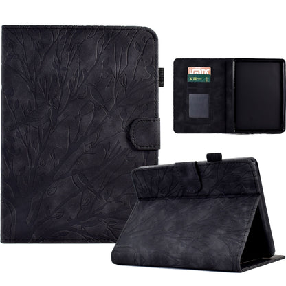 Fortune Tree Pressure Flower PU Tablet Case with Wake-up / Sleep Function, For Amazon Fire 7 2022, For Amazon Kindle Paperwhite / 2 / 3 / 4, For Amazon Kindle Paperwhite 2021, For Lenovo M10 HD 2nd X306X, For Huawei MatePad SE                          ...