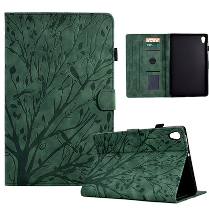 Fortune Tree Pressure Flower PU Tablet Case with Wake-up / Sleep Function, For Amazon Fire 7 2022, For Amazon Kindle Paperwhite / 2 / 3 / 4, For Amazon Kindle Paperwhite 2021, For Lenovo M10 HD 2nd X306X, For Huawei MatePad SE                          ...