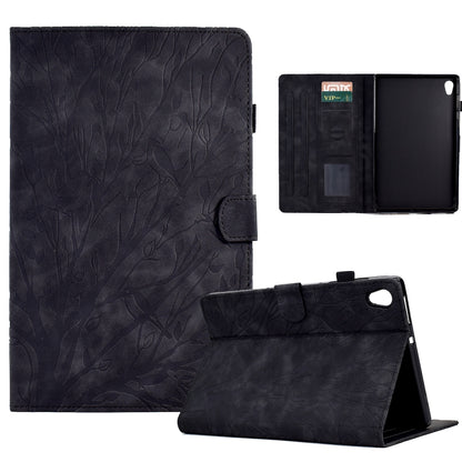 Fortune Tree Pressure Flower PU Tablet Case with Wake-up / Sleep Function, For Amazon Fire 7 2022, For Amazon Kindle Paperwhite / 2 / 3 / 4, For Amazon Kindle Paperwhite 2021, For Lenovo M10 HD 2nd X306X, For Huawei MatePad SE                          ...