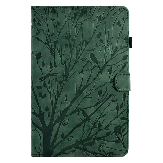 Fortune Tree Pressure Flower PU Tablet Case with Wake-up / Sleep Function, For Lenovo Tab M9, For Lenovo Tab M10 Gen 3, For Lenovo M10 Plus, For Lenovo Tab M10 Plus 3rd Gen, For Lenovo Tab P11 Gen 2, For Lenovo Tab P11 J606F, For Lenovo Tab P11 Pro Gen...