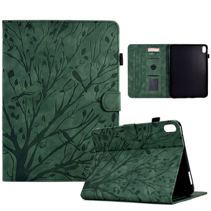 Fortune Tree Pressure Flower PU Tablet Case with Wake-up / Sleep Function, For Lenovo Tab M9, For Lenovo Tab M10 Gen 3, For Lenovo M10 Plus, For Lenovo Tab M10 Plus 3rd Gen, For Lenovo Tab P11 Gen 2, For Lenovo Tab P11 J606F, For Lenovo Tab P11 Pro Gen...