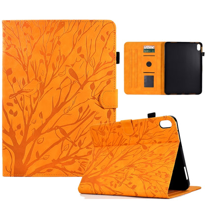 Fortune Tree Pressure Flower PU Tablet Case with Wake-up / Sleep Function, For Lenovo Tab M9, For Lenovo Tab M10 Gen 3, For Lenovo M10 Plus, For Lenovo Tab M10 Plus 3rd Gen, For Lenovo Tab P11 Gen 2, For Lenovo Tab P11 J606F, For Lenovo Tab P11 Pro Gen...