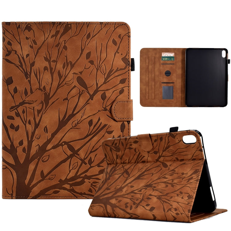 Fortune Tree Pressure Flower PU Tablet Case with Wake-up / Sleep Function, For Lenovo Tab M9, For Lenovo Tab M10 Gen 3, For Lenovo M10 Plus, For Lenovo Tab M10 Plus 3rd Gen, For Lenovo Tab P11 Gen 2, For Lenovo Tab P11 J606F, For Lenovo Tab P11 Pro Gen...