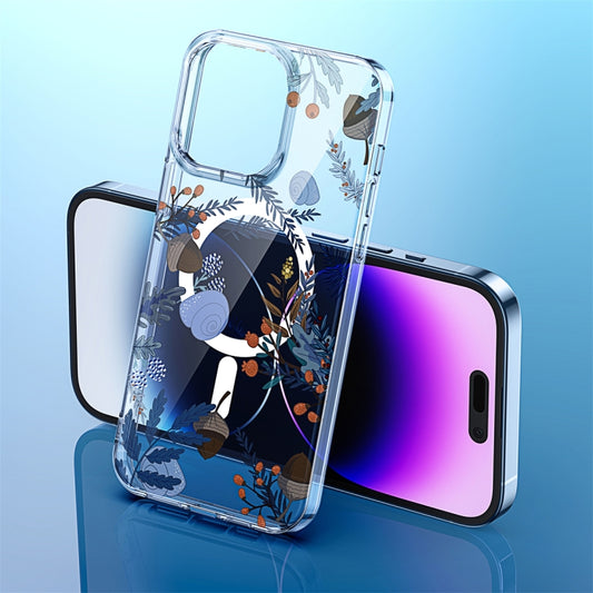Transparent Double Sided Magnetic Phone Case, For iPhone 14, For iPhone 14 Plus, For iPhone 14 Pro, For iPhone 14 Pro Max, For iPhone 13, For iPhone 13 Pro, For iPhone 13 Pro Max, For iPhone 12, For iPhone 12 Pro