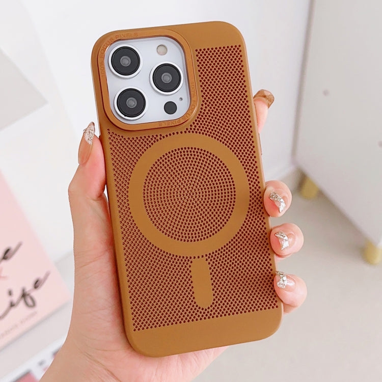 Grid Cooling MagSafe Magnetic Phone Case, For iPhone 14 Plus, For iPhone 13 Pro Max, For iPhone 13 Pro
