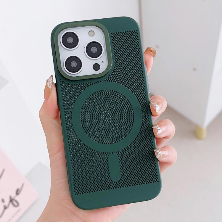 Grid Cooling MagSafe Magnetic Phone Case, For iPhone 14 Plus, For iPhone 13 Pro Max, For iPhone 13 Pro