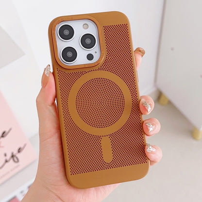 Grid Cooling MagSafe Magnetic Phone Case, For iPhone 14 Plus, For iPhone 13 Pro Max, For iPhone 13 Pro