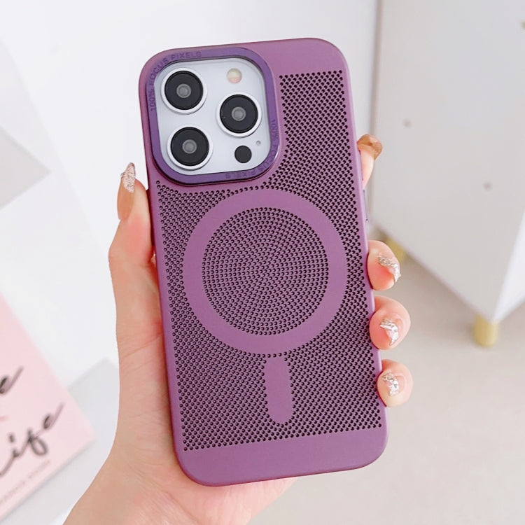 Grid Cooling MagSafe Magnetic Phone Case, For iPhone 14 Plus, For iPhone 13 Pro Max, For iPhone 13 Pro