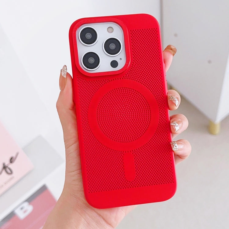 Grid Cooling MagSafe Magnetic Phone Case, For iPhone 12, For iPhone 11 Pro Max, For iPhone 11 Pro