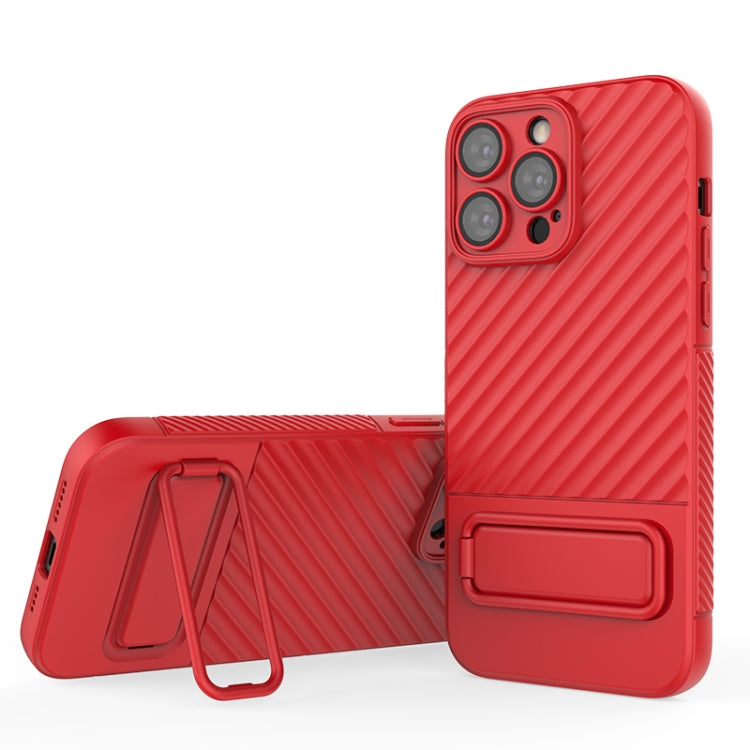 Wavy Texture TPU Phone Case with Lens Film, For iPhone 14, For iPhone 15 Pro Max, For iPhone 14 Plus, For iPhone 15 Pro, For iPhone 15 Plus, For iPhone 14 Pro, For iPhone 15, For iPhone 14 Pro Max