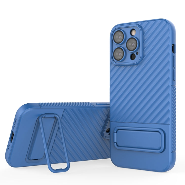 Wavy Texture TPU Phone Case with Lens Film, For iPhone 14, For iPhone 15 Pro Max, For iPhone 14 Plus, For iPhone 15 Pro, For iPhone 15 Plus, For iPhone 14 Pro, For iPhone 15, For iPhone 14 Pro Max