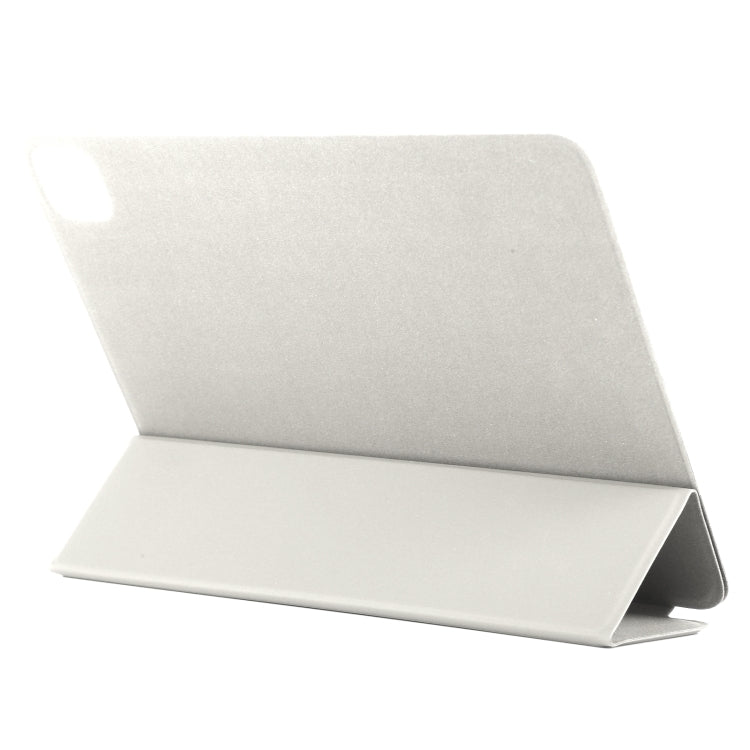Horizontal Flip Ultra-thin Double-sided Clip Without Magnetic PU Leather Case With Three-folding Holder & Sleep / Wake-up Function, For iPad Pro 11 inch (2020) / Pro 11 2018 / Air 2020 10.9