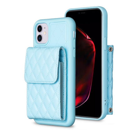 Vertical Wallet Rhombic Leather Phone Case, For iPhone 11, For iPhone 11 Pro, For iPhone 11 Pro Max, For iPhone X / XS, For iPhone XR, For iPhone XS Max, For iPhone SE 2022 / SE 2020 / 7 / 8, For iPhone 7 Plus / 8 Plus
