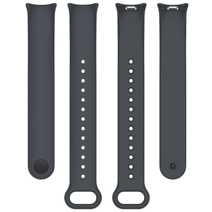 Solid Color Stainless Steel Plug Replacement Watch Band, For Xiaomi Mi Band 8