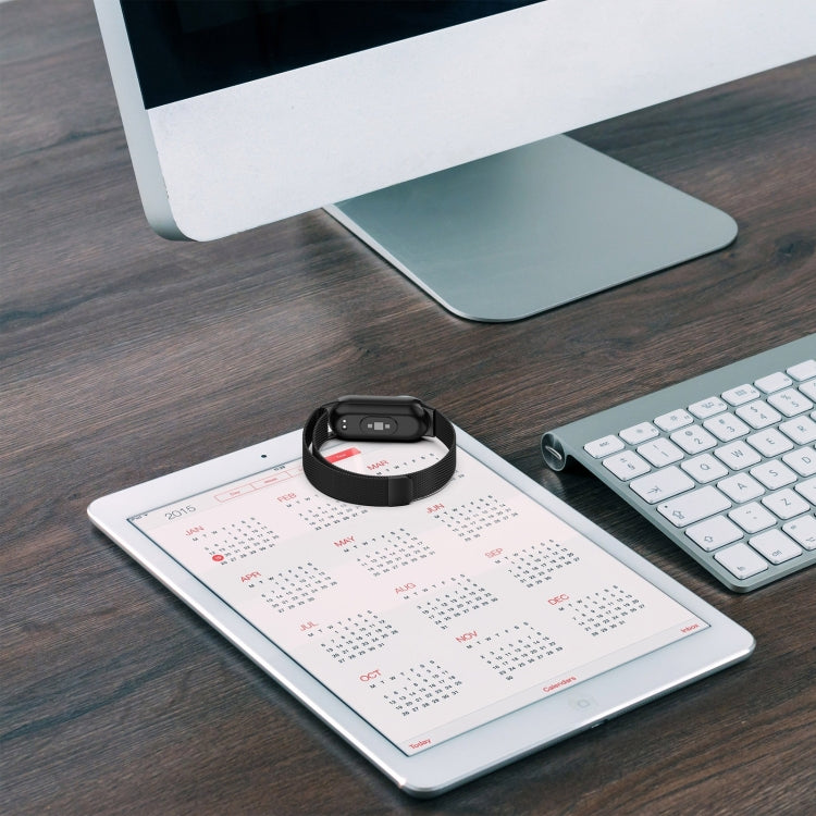 Milanese Metal Watch Band, For Xiaomi Mi Band 8