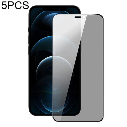 5pcs DUX DUCIS 0.33mm 9H High Aluminum Anti-spy HD Tempered Glass Film, For iPhone 13 mini, For iPhone 12 / 12 Pro, For iPhone 12 mini, For iPhone 12 Pro Max, For iPhone SE 2022 / 2020 / 7 / 8, For iPhone 7 Plus / 8 Plus, For iPhone 6 Plus / 6s Plus   ...