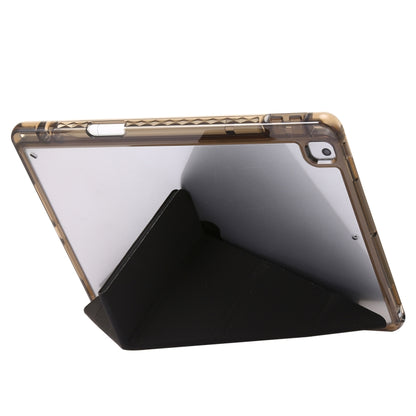 Clear Acrylic Deformation Leather Tablet Case, For iPad 10.2 2021 / 2020 / 10.5