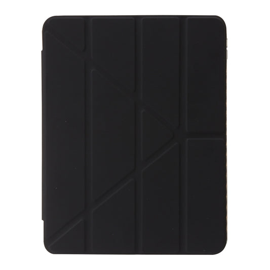 Clear Acrylic Deformation Leather Tablet Case, For iPad 10th Gen 10.9 2022, For iPad Pro 12.9 2022 / 2021 / 2020, For iPad Pro 11 2022 / 2021 / 2020, For iPad Air / Air 2 / 9.7 2018 / 2017