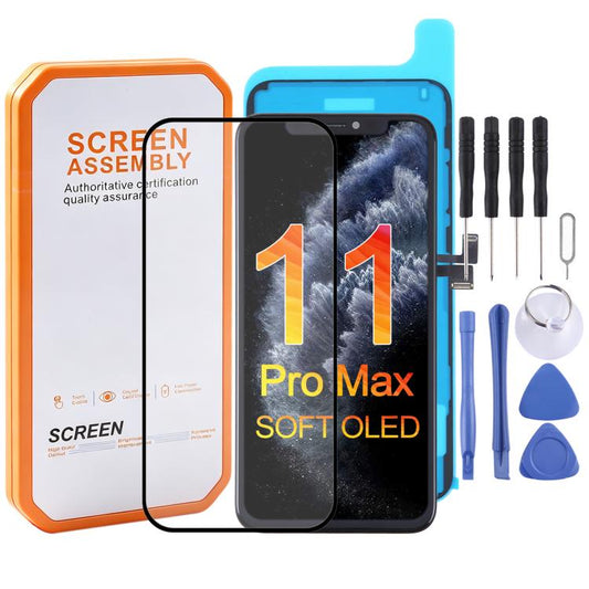 HXL Soft OLED LCD Screen For iPhone 11 Pro Max, For iPhone X(Soft OLED), For iPhone XS(Soft OLED), For iPhone XS Max(Soft OLED), For iPhone 11 Pro Max(Soft OLED), For iPhone 11 Pro(Soft OLED), For iPhone 12 Pro Max(Soft OLED)