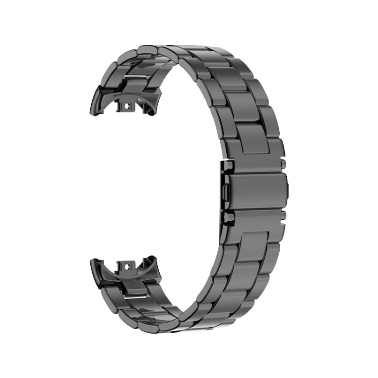 Milanese Three-bead Metal Watch Band, For Xiaomi Mi Band 8