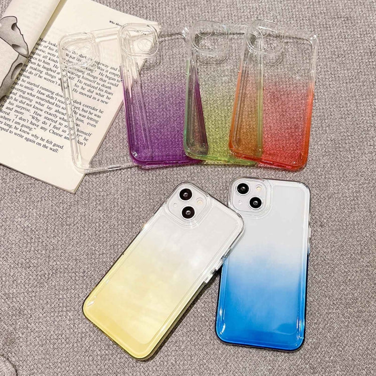Gradient Electroplated Button Space Pone Case, For iPhone 11