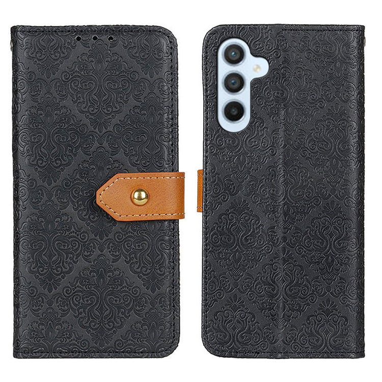 European Floral Embossed Leather Phone Case, For Samsung Galaxy M34 5G, For Samsung Galaxy M54 5G, For Samsung Galaxy A05s 4G, For Samsung Galaxy Xcover7, For Samsung Galaxy S23 FE 5G, For Samsung Galaxy S24+, For Samsung Galaxy A15                    ...