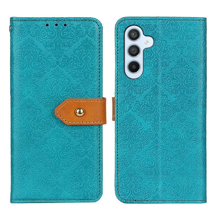 European Floral Embossed Leather Phone Case, For Samsung Galaxy M34 5G, For Samsung Galaxy M54 5G, For Samsung Galaxy A05s 4G, For Samsung Galaxy Xcover7, For Samsung Galaxy S23 FE 5G, For Samsung Galaxy S24+, For Samsung Galaxy A15                    ...