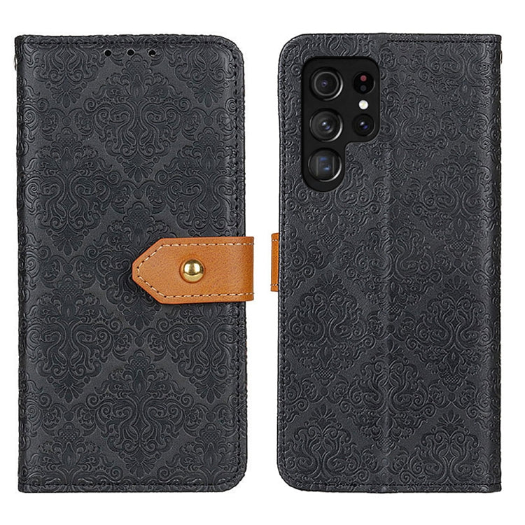European Floral Embossed Leather Phone Case, For Samsung Galaxy M34 5G, For Samsung Galaxy M54 5G, For Samsung Galaxy A05s 4G, For Samsung Galaxy Xcover7, For Samsung Galaxy S23 FE 5G, For Samsung Galaxy S24+, For Samsung Galaxy A15                    ...